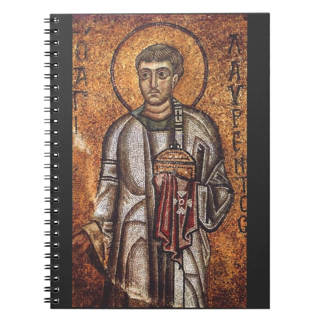 Saint Lawrence der Martyr Notizblock (Vorderseite)