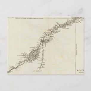 Saint Lawrence River in Kanada Postkarte