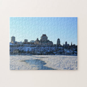 Saint Lawrence River & Old Quebec City, Quebec Puzzle