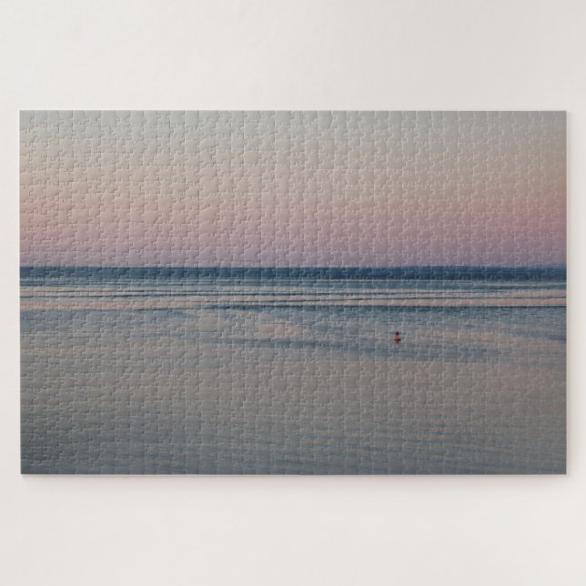 Saint Lawrence River, Winter Dusk Puzzle (Horizontal)