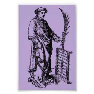 Saint Lawrence von Martin Schongauer Fotodruck