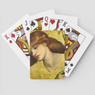 Saint Lily [Sancta Lilias] (von Gabriel Rossetti) Spielkarten