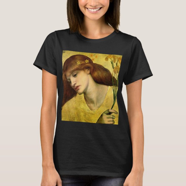 Saint Lily [Sancta Lilias] (von Gabriel Rossetti) T-Shirt (Vorderseite)