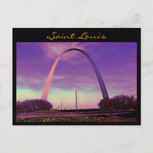 Saint Louis Arch Postcard Postkarte (Vorderseite)