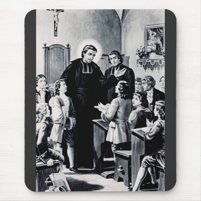 Saint Louis de Montfort französischer Priester Mousepad (Vorne)