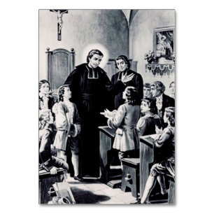 Saint Louis de Montfort französischer Priester Tischnummer