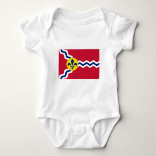 Saint Louis-Flagge Baby Strampler