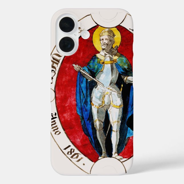 Saint Louis IX König von Frankreich Case-Mate iPhone Hülle (Rückseite)