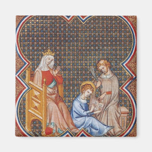 Saint-Louis IX von Frankreich Magnet