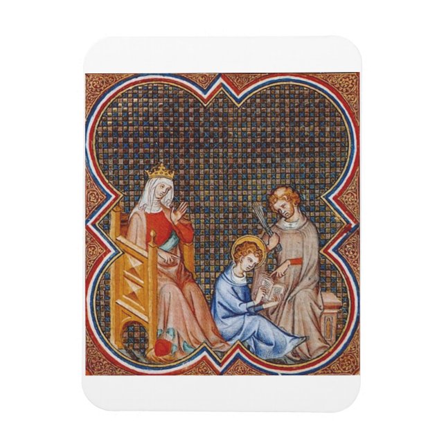 Saint-Louis IX von Frankreich Magnet (Vertikal)