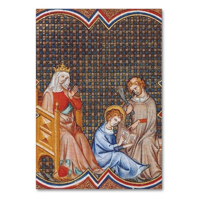 Saint-Louis IX von Frankreich Tischnummer (Vorderseite)