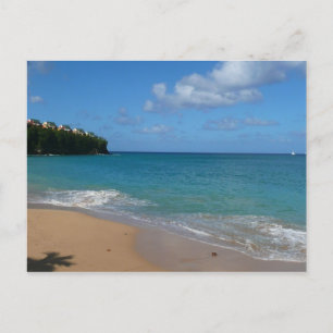 Saint Lucia Beach Tropical Ferien Landschaft Postkarte