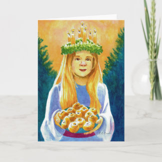 Saint Lucia Feiertagskarte