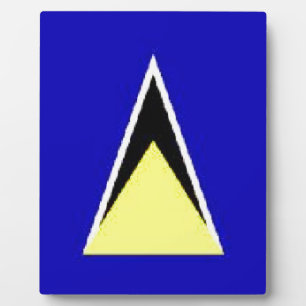 Saint Lucia Fotoplatte