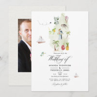 Saint Lucia Hochzeit in Urlaubsort Foto