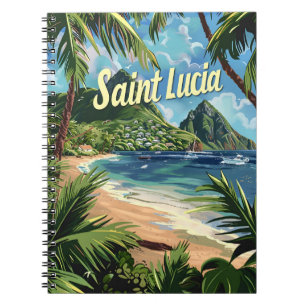 Saint Lucia Notizblock