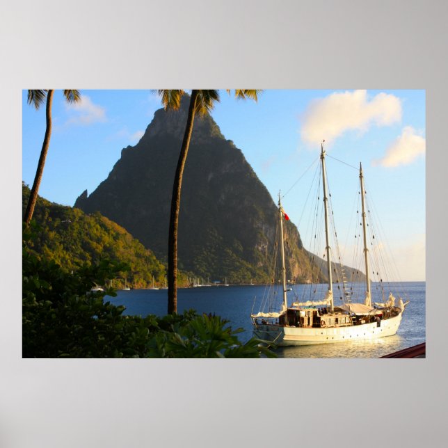 Saint Lucia Poster (Vorne)