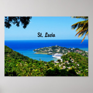 Saint Lucia Poster