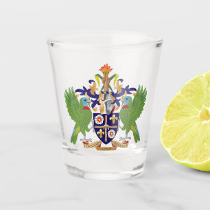 Saint Lucia Schnapsglas
