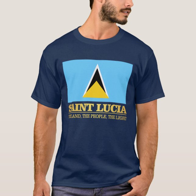 Saint Lucia T-Shirt (Vorderseite)