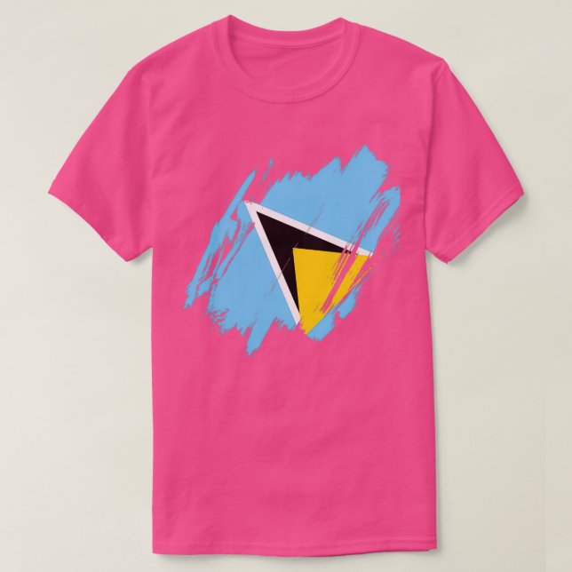 Saint Lucia T-Shirt (Design vorne)