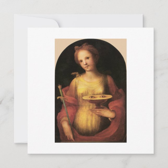 Saint Lucy by Domenico Beccafumi, 1521 (Vorderseite)