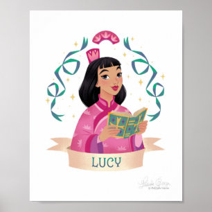 Saint Lucy Yi Zhenmei Art Print Poster