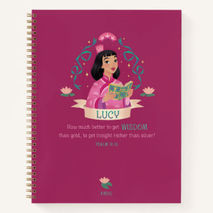 Saint Lucy Yi Zhenmei Spiral Notebook Notizbuch