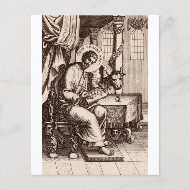 Saint Luke, Evangelist und Apostel Flyer (Vorne)