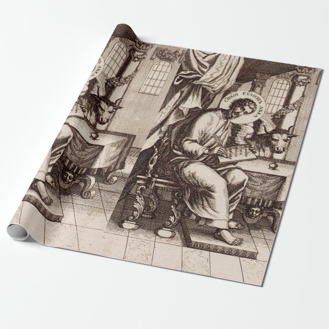 Saint Luke, Evangelist und Apostel Geschenkpapier (Ungerollt)