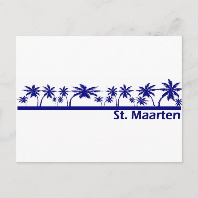 Saint Maarten Postkarte (Vorderseite)