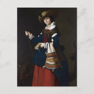 Saint Margaret als Hirte Postkarte