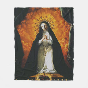 Saint Margaret Mary Alacoque Fleecedecke