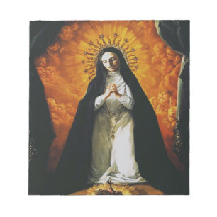 Saint Margaret Mary Alacoque Notizblock