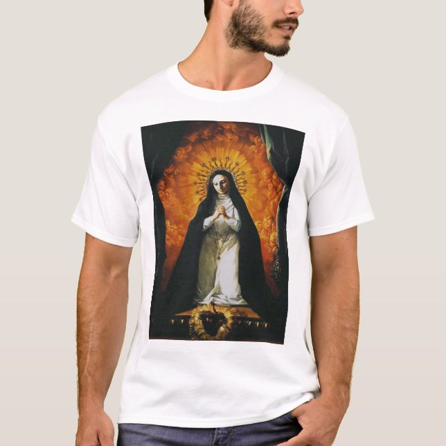 Saint Margaret Mary Alacoque T-Shirt (Vorderseite)