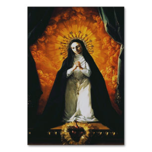 Saint Margaret Mary Alacoque Tischnummer