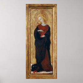 Saint Margaret - Sassetta Poster