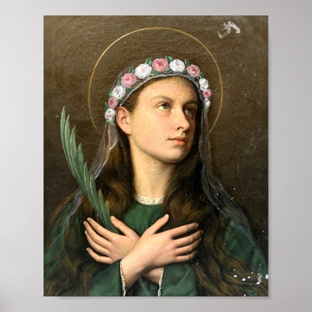 Saint Maria Goretti Poster (Vorne)
