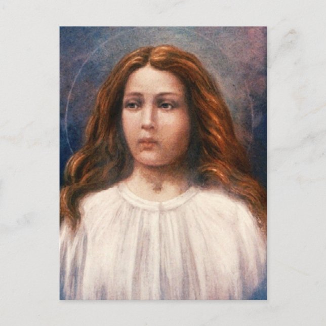 Saint Maria Goretti Postkarte (Vorderseite)