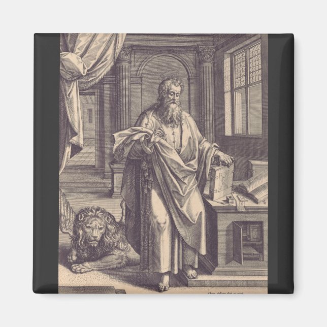 Saint Mark, Evangelist Magnet (Vorne)