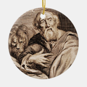 Saint Mark, Evangelist und Martyr Keramik Ornament