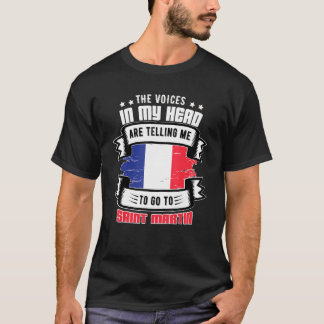 Saint Martin in meinem Kopf T-Shirt