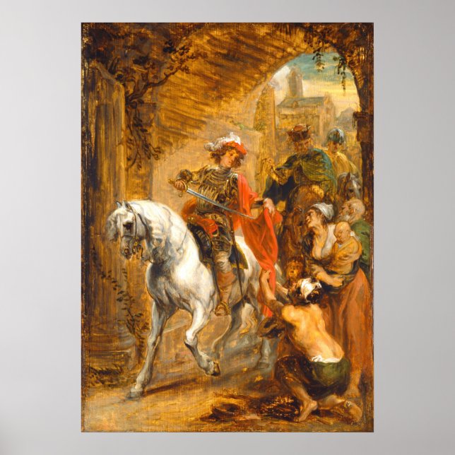 Saint Martin - Jan Boeckhors Fine Art Poster (Vorne)