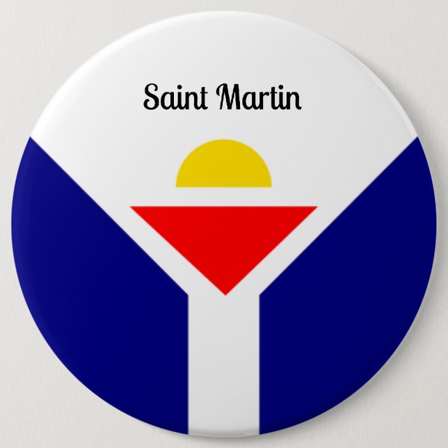 Saint Martin, Karibik Button (Vorderseite)