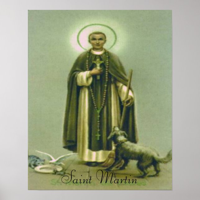 Saint Martin Print Poster (Vorne)