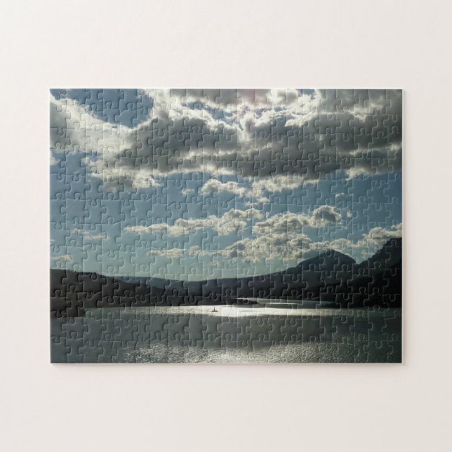 Saint Mary Lake I - Glacier National Park Puzzle (Horizontal)