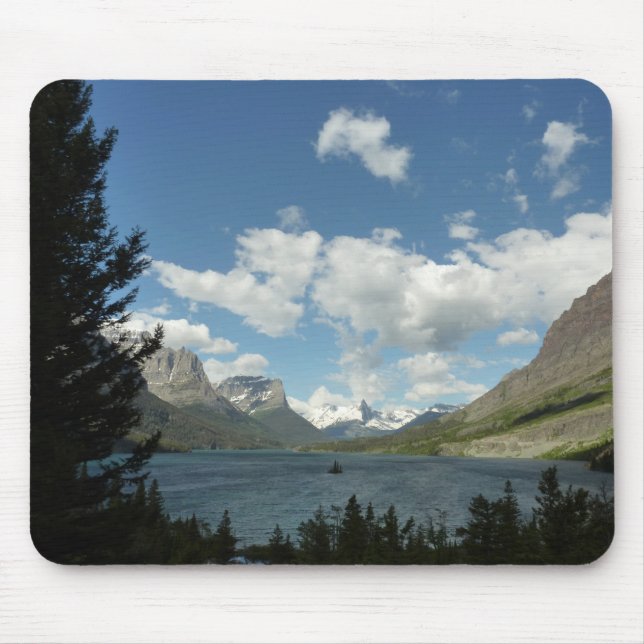 Saint Mary Lake II am Glacier National Park Mousepad (Vorne)
