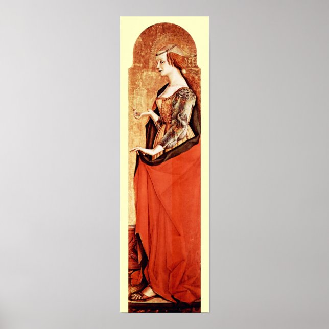 SAINT MARY MAGDALENE 2 Gold, rot Poster (Vorne)
