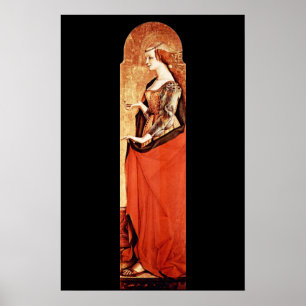 SAINT MARY MAGDALENE 2 Gold, rot Poster