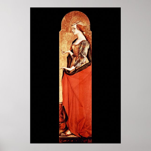 SAINT MARY MAGDALENE 2 Gold, rot Poster (Vorne)